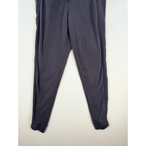 Free People Womens Pants Navy Blue Back Into It Sweatpants Tapered Jogger Medium - Picture 5 of 10